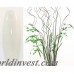 Bloomsbury Market Sornson Lacquer Cylinder Floor Vase with Natural Botanicals BLMS9111